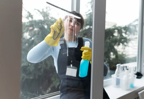 Nettoyage de vitres intérieures et extérieures à Mouterre-Silly